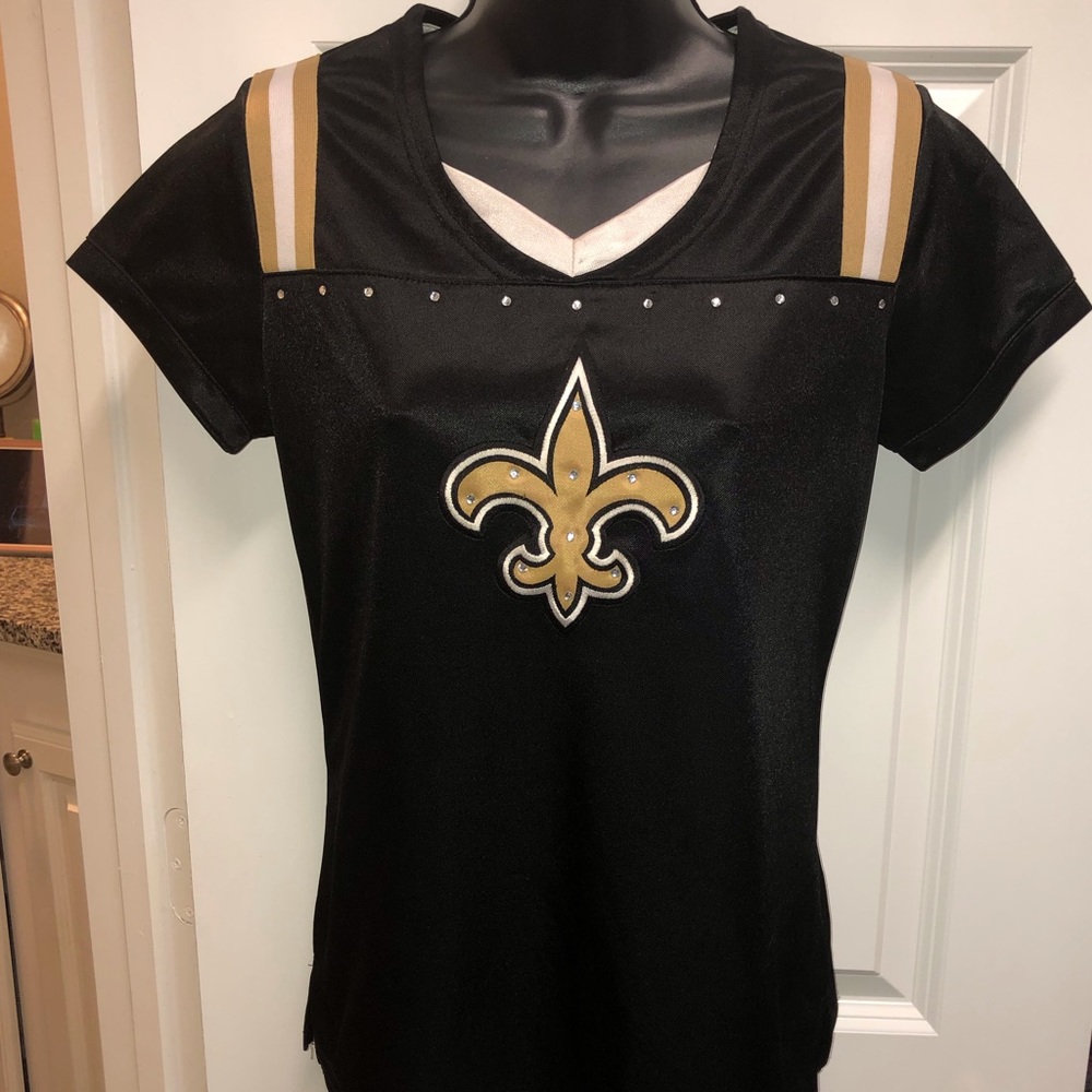NFL Saints Women’s Jersey. Small.